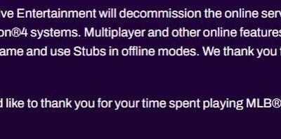 Are Mlb The Show Servers Down