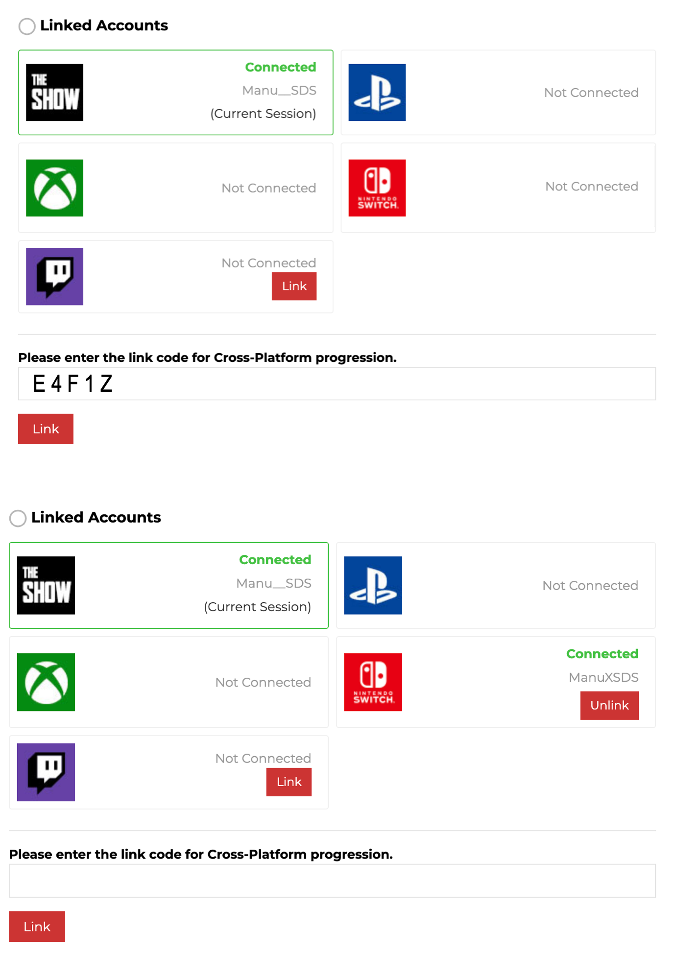 How To Link Mlb The Show Account